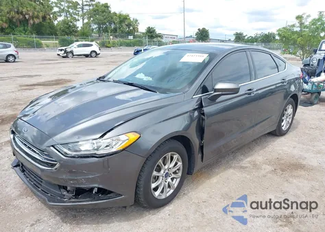 2017 Ford Fusion S из США, поврежденный, VIN 3FA6P0G70HR226758